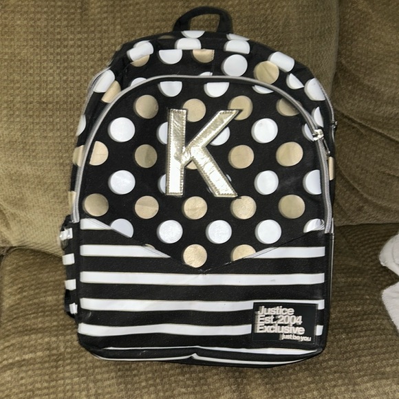 Justice “K” Backpack - Picture 1 of 4